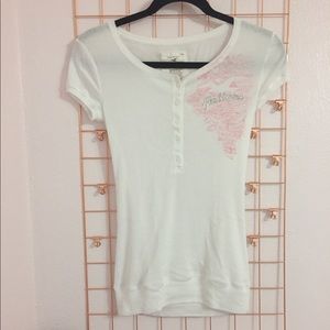 Hollister Script Logo Graphic Tee